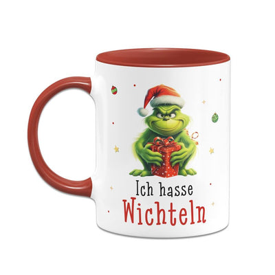 Bild: Tasse - Grinch - Ich hasse Wichteln (Geschenk) Geschenkidee