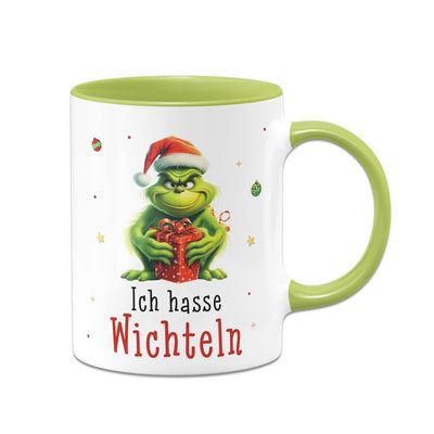 Bild: Tasse - Grinch - Ich hasse Wichteln (Geschenk) Geschenkidee