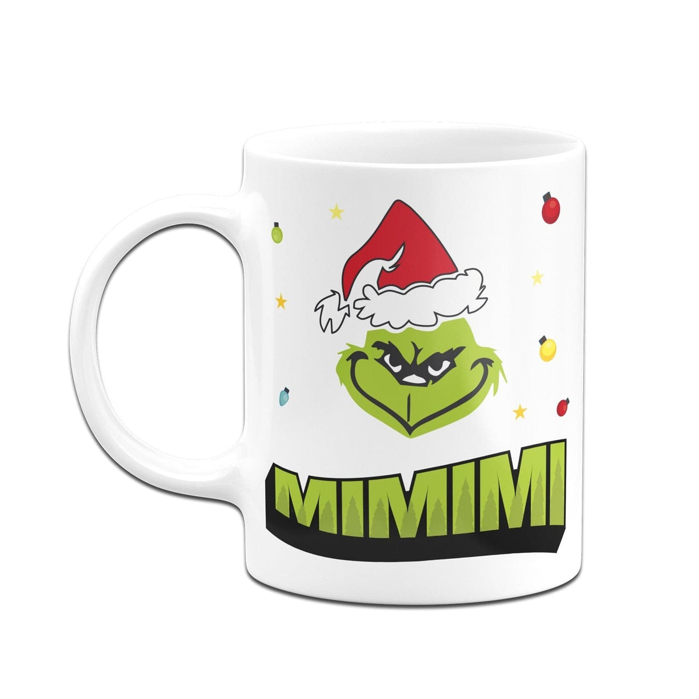 Bild: Tasse - Grinch - Mimimi (Gesicht) Geschenkidee