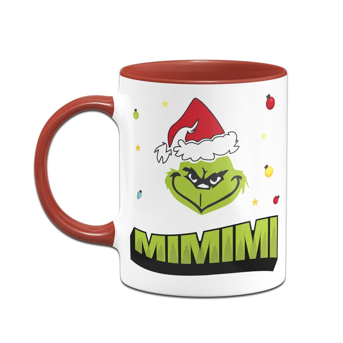 Bild: Tasse - Grinch - Mimimi (Gesicht) Geschenkidee