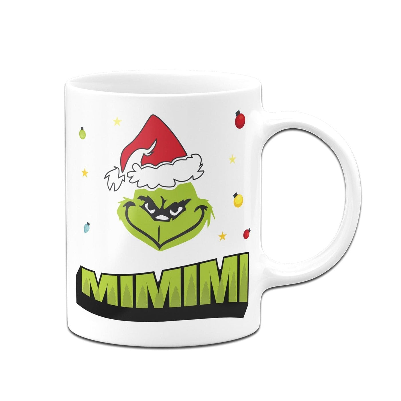 Bild: Tasse - Grinch - Mimimi (Gesicht) Geschenkidee