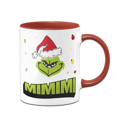 Bild: Tasse - Grinch - Mimimi (Gesicht) Geschenkidee