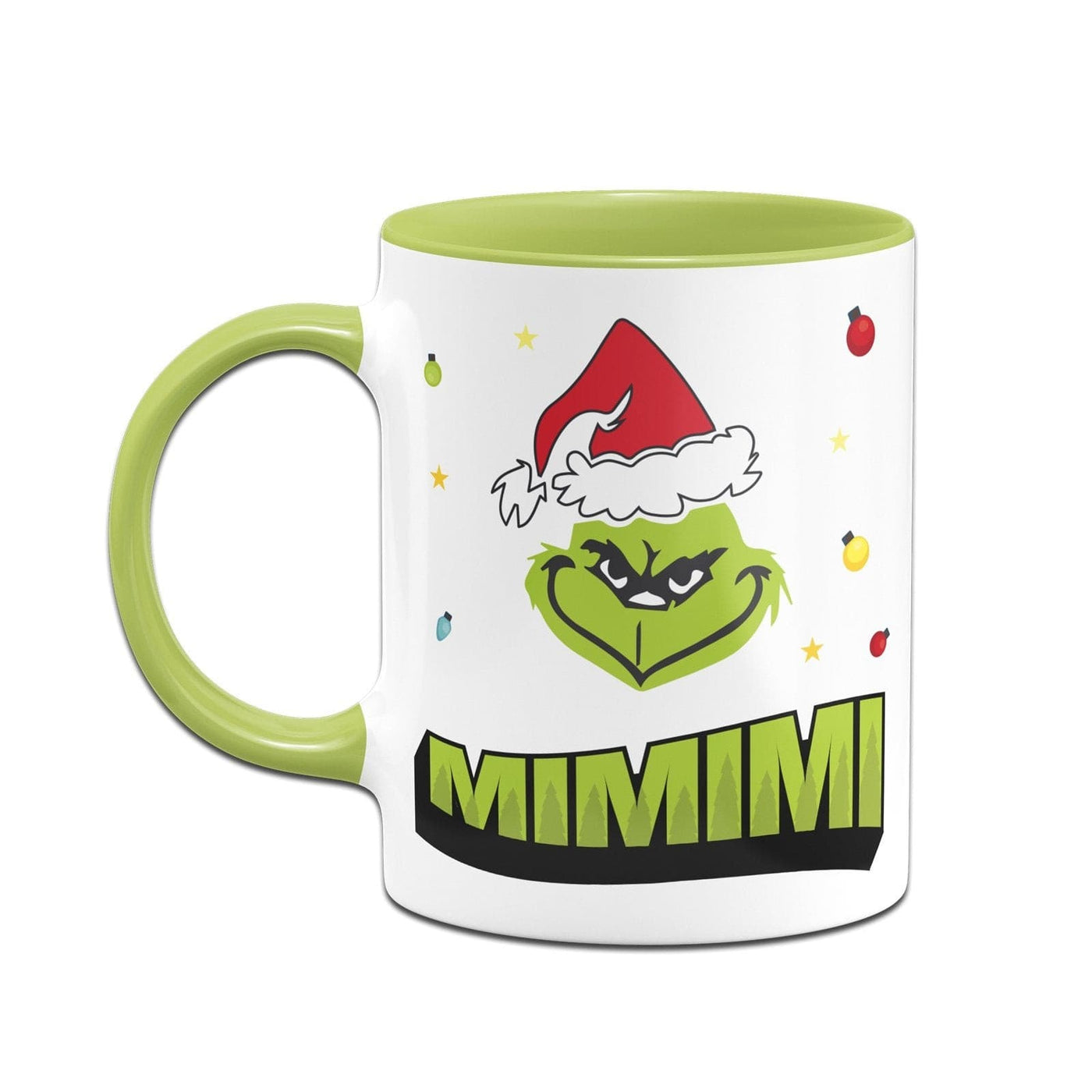 Bild: Tasse - Grinch - Mimimi (Gesicht) Geschenkidee