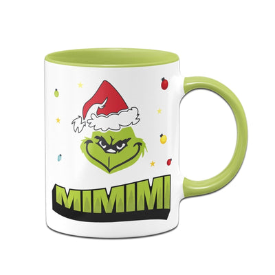 Bild: Tasse - Grinch - Mimimi (Gesicht) Geschenkidee