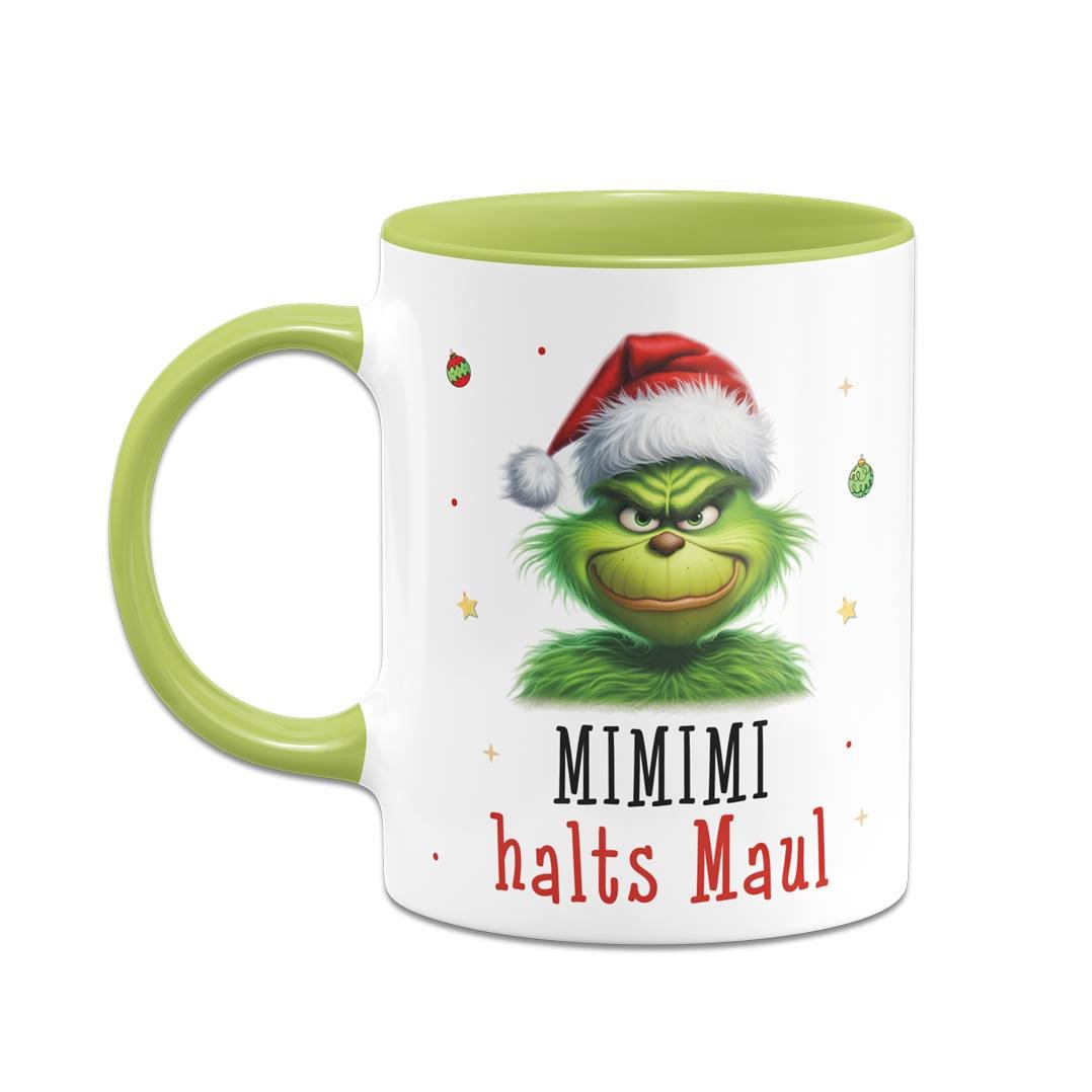 Bild: Tasse - Grinch - Mimimi Halts Maul! (CS) Geschenkidee