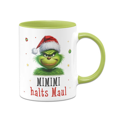 Bild: Tasse - Grinch - Mimimi Halts Maul! (CS) Geschenkidee