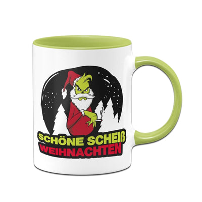 Bild: Tasse - Grinch - Schöne scheiß Weihnachten Geschenkidee