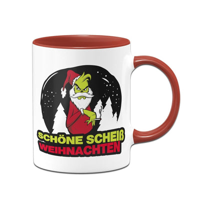 Bild: Tasse - Grinch - Schöne scheiß Weihnachten Geschenkidee