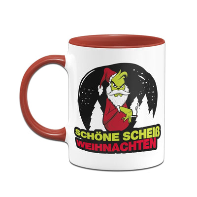 Bild: Tasse - Grinch - Schöne scheiß Weihnachten Geschenkidee