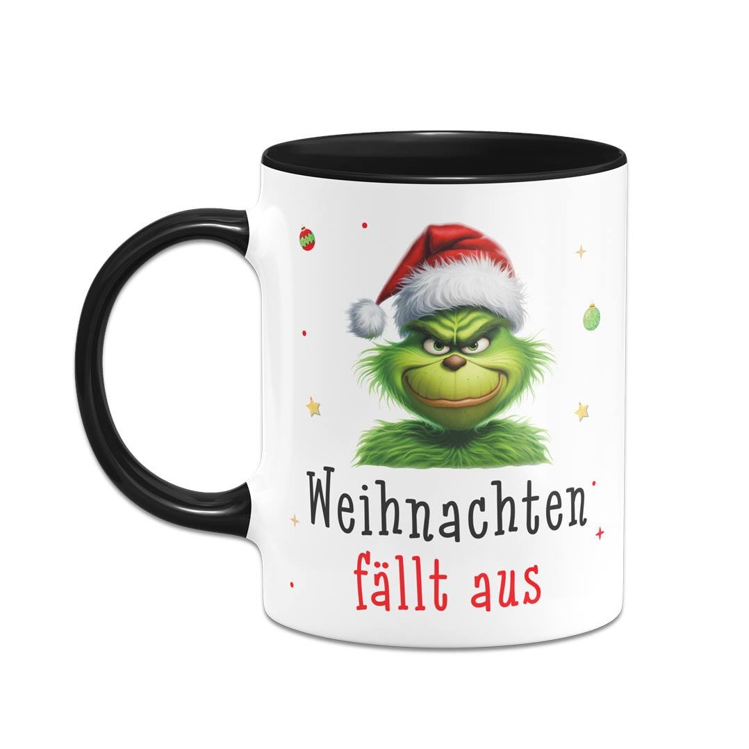 Bild: Tasse - Grinch - Weihnachten fällt aus (CS) Geschenkidee