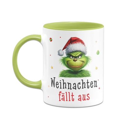 Bild: Tasse - Grinch - Weihnachten fällt aus (CS) Geschenkidee