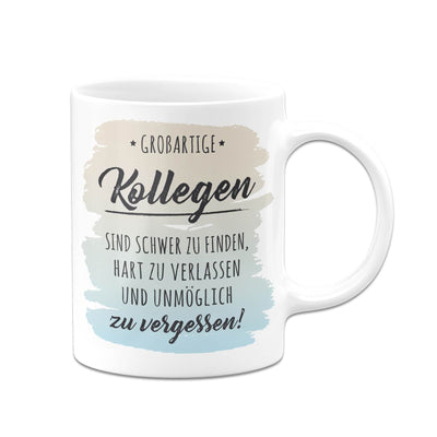 Bild: Tasse - Großartige Kollegen sind schwer zu finden... Geschenkidee