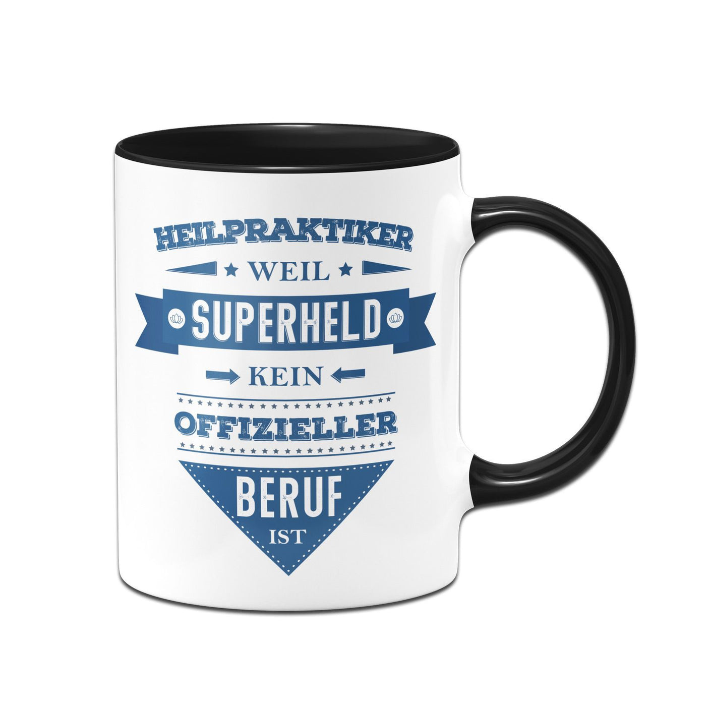 Bild: Tasse - Heilpraktiker weil Superheld kein offizieller Beruf ist Geschenkidee