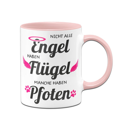 Bild: Tasse - Nicht alle Engel haben Flügel, manche haben Pfoten Geschenkidee