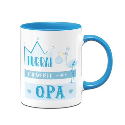 Bild: Tasse - Hurra Ich werde Opa Geschenkidee