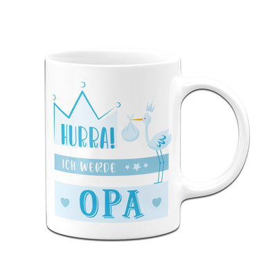 Bild: Tasse - Hurra Ich werde Opa Geschenkidee