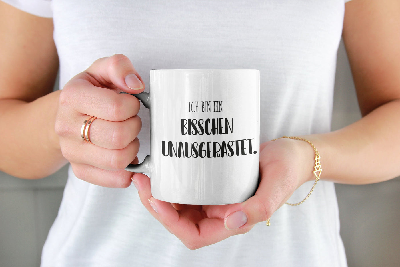 Bild: Tasse - Ich bin ein bisschen unausgerastet. - Pure Statement Geschenkidee