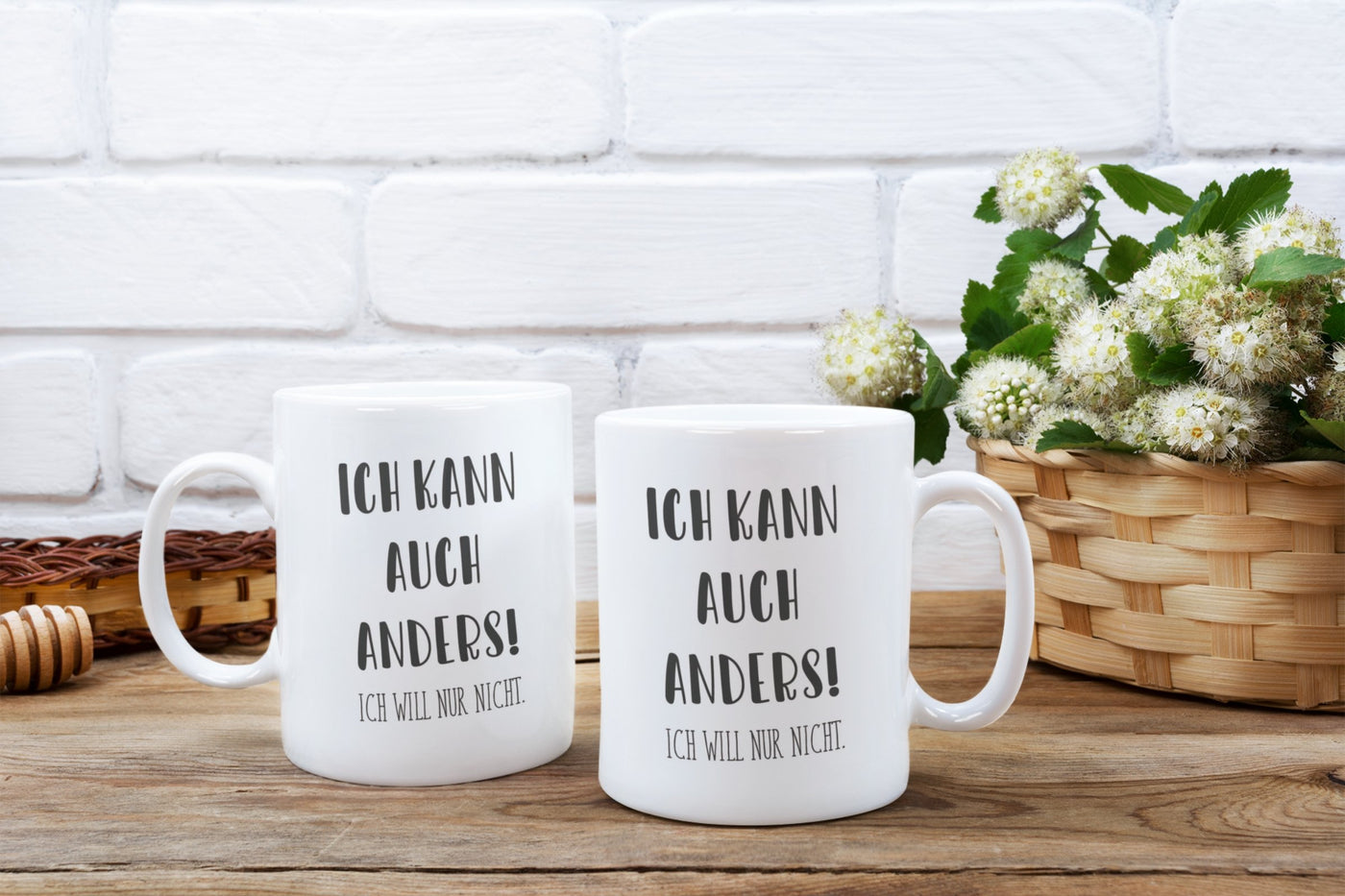 Bild: Tasse - Ich kann auch anders! Ich will nur nicht. - Pure Statement Geschenkidee