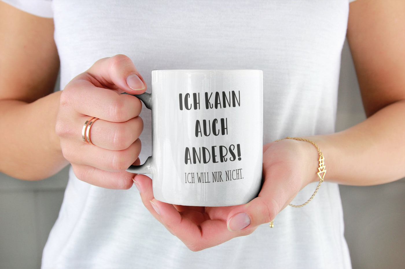 Bild: Tasse - Ich kann auch anders! Ich will nur nicht. - Pure Statement Geschenkidee