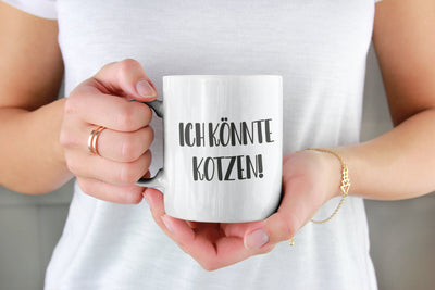 Bild: Tasse - Ich könnte kotzen!- Pure Statement Geschenkidee