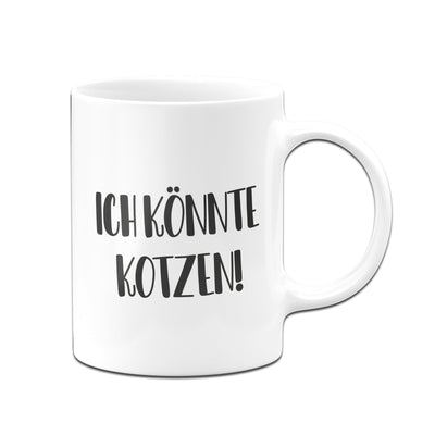 Bild: Tasse - Ich könnte kotzen!- Pure Statement Geschenkidee