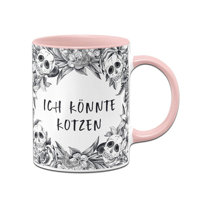 Bild: Tasse - Ich könnte kotzen - Skull Statement Geschenkidee