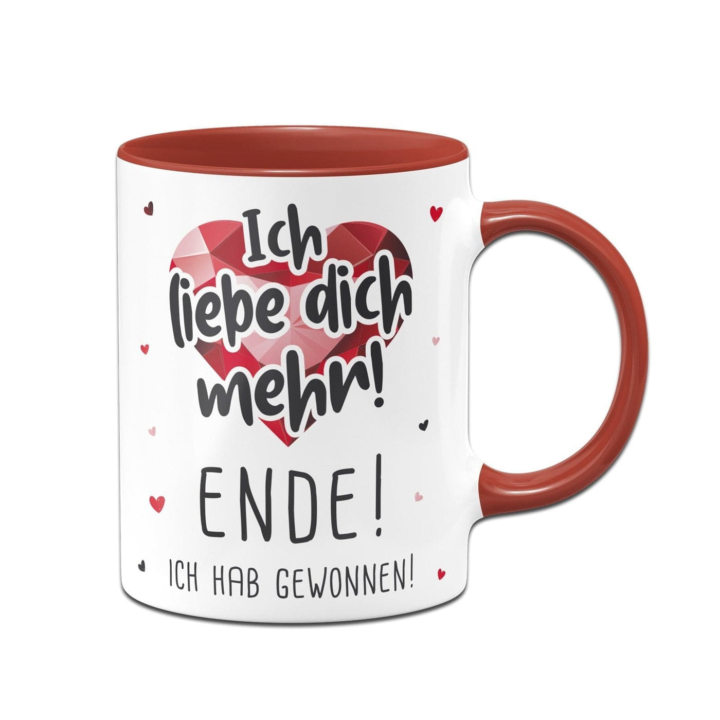 Bild: Tasse - Ich liebe dich mehr! Geschenkidee