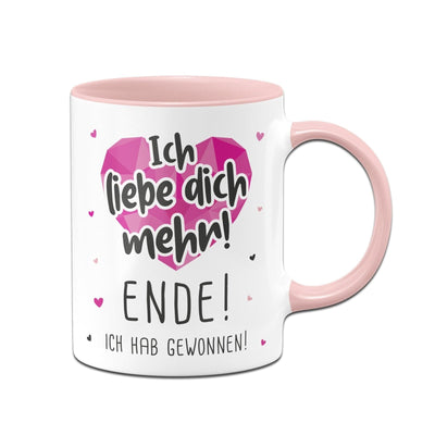 Bild: Tasse - Ich liebe dich mehr! Geschenkidee