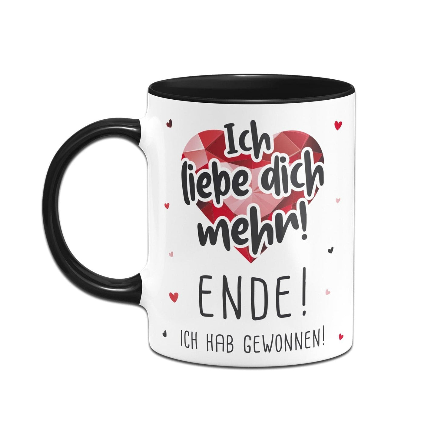 Bild: Tasse - Ich liebe dich mehr! Geschenkidee