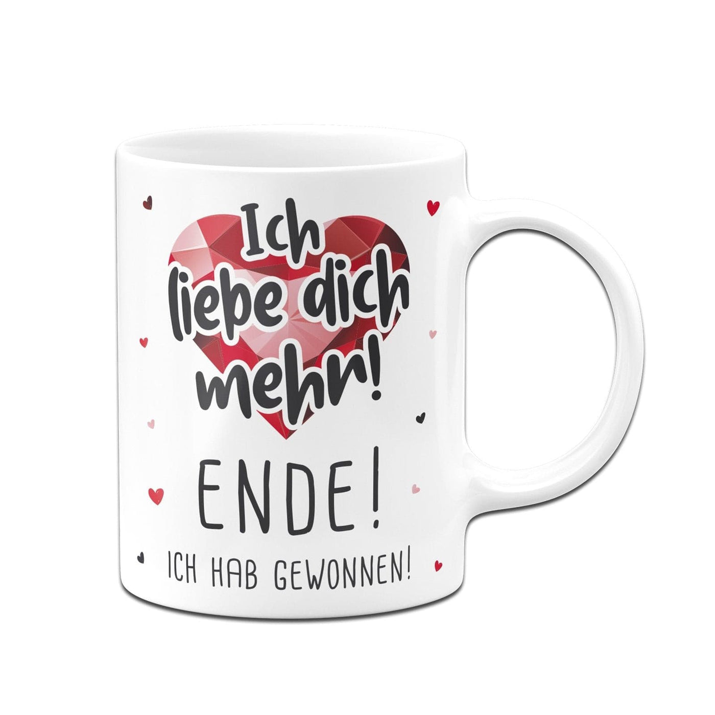 Bild: Tasse - Ich liebe dich mehr! Geschenkidee