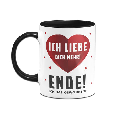 Bild: Tasse - Ich liebe dich mehr! V2 Geschenkidee