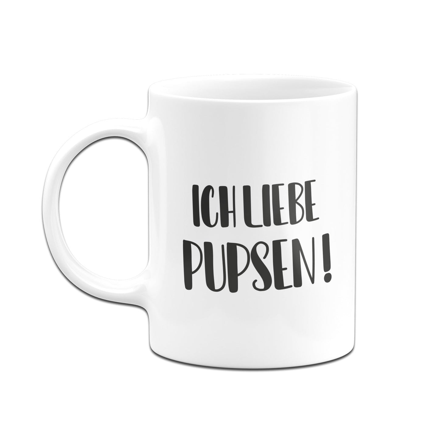 Bild: Tasse - Ich liebe Pupsen!- Pure Statement Geschenkidee