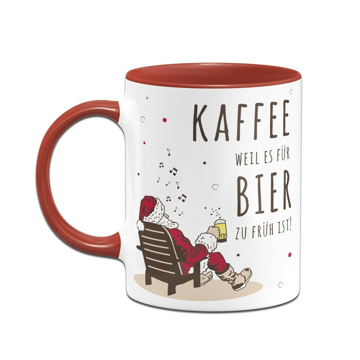 Bild: Tasse - Kaffee, weil es für Bier zu früh ist. Geschenkidee