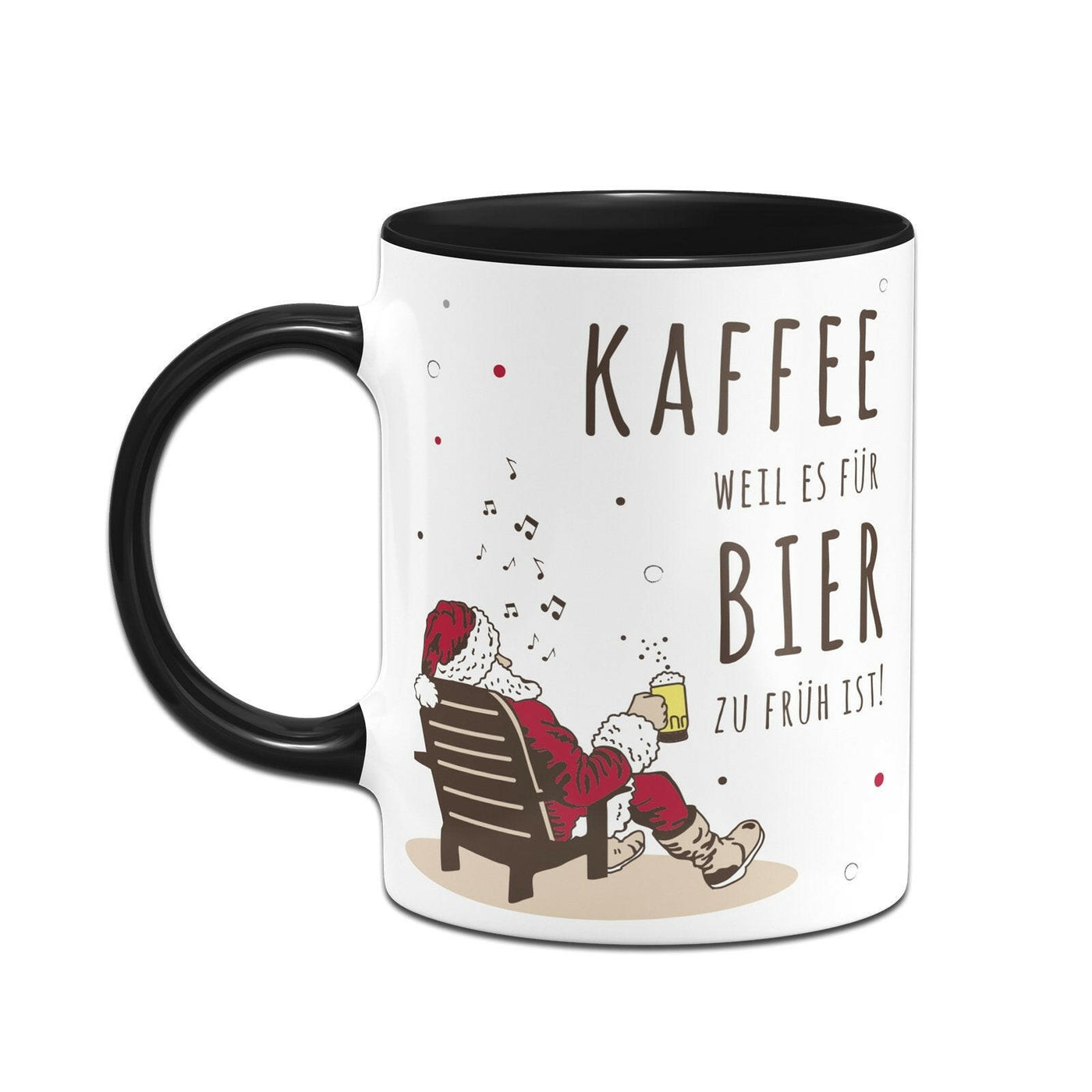 Bild: Tasse - Kaffee, weil es für Bier zu früh ist. Geschenkidee