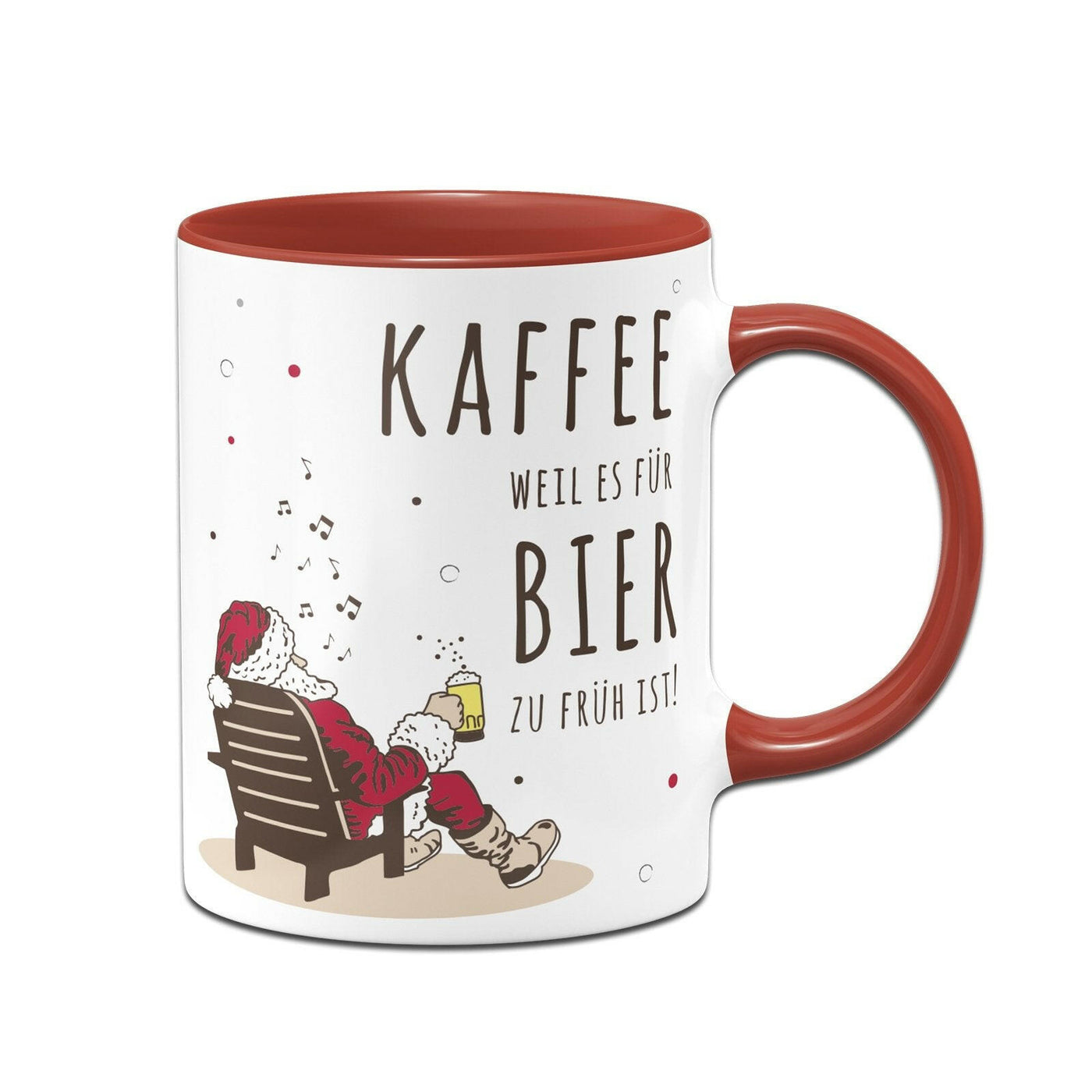 Bild: Tasse - Kaffee, weil es für Bier zu früh ist. Geschenkidee