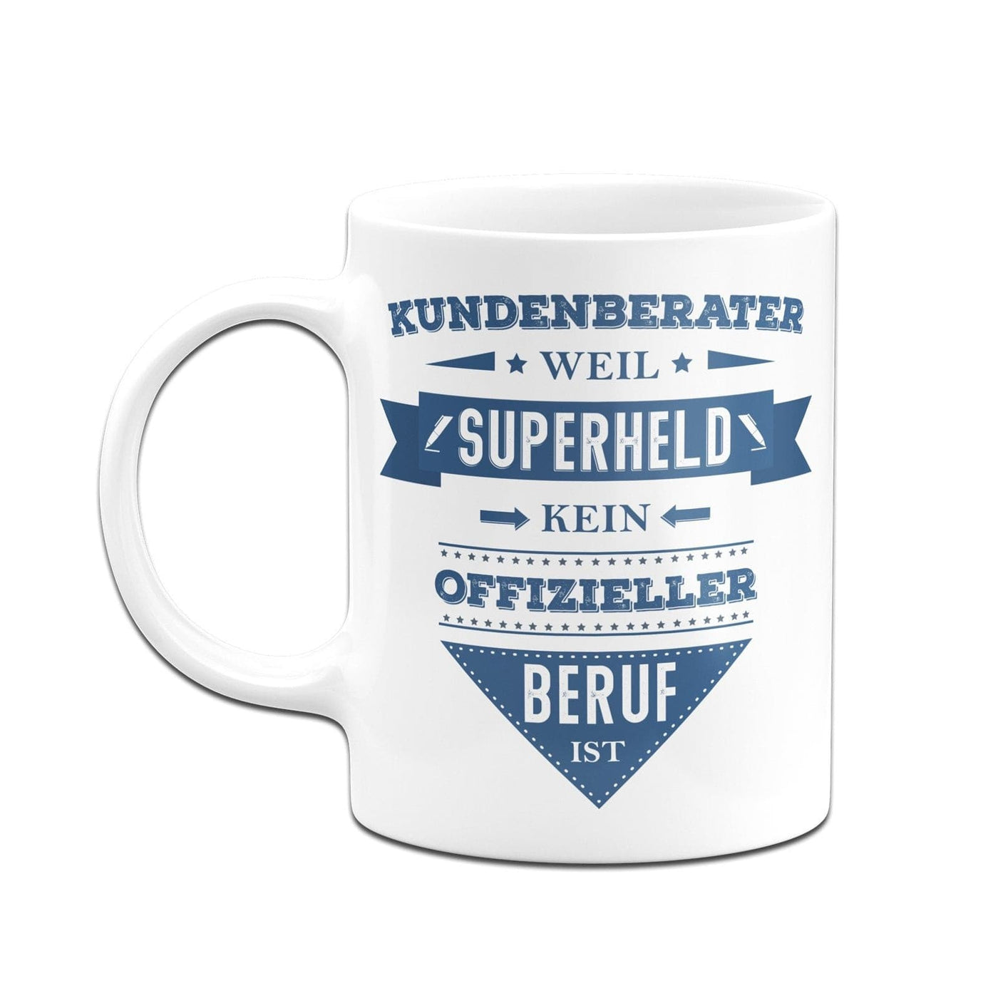 Bild: Tasse - Kundenberater, weil Superheld kein offizieller Beruf ist Geschenkidee