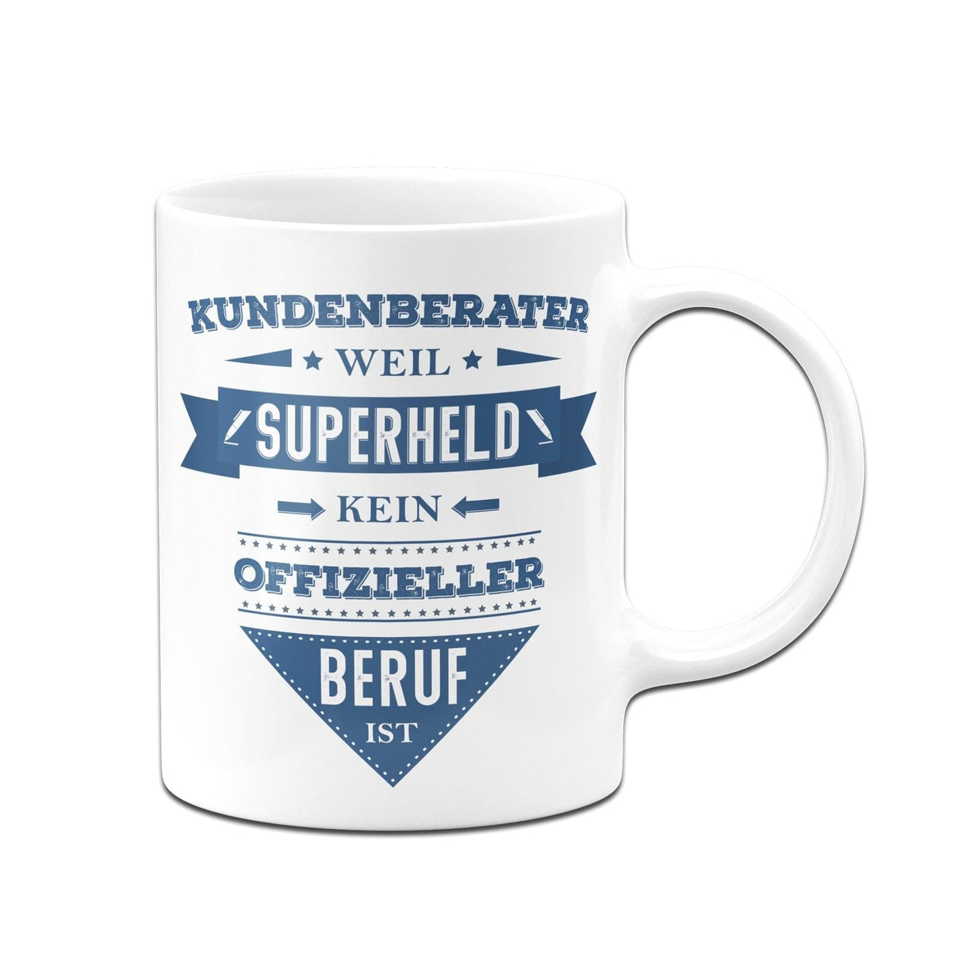 Bild: Tasse - Kundenberater, weil Superheld kein offizieller Beruf ist Geschenkidee