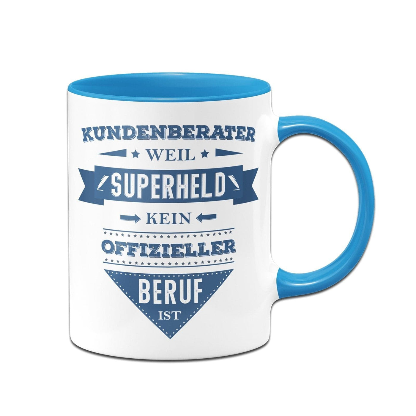 Bild: Tasse - Kundenberater, weil Superheld kein offizieller Beruf ist Geschenkidee