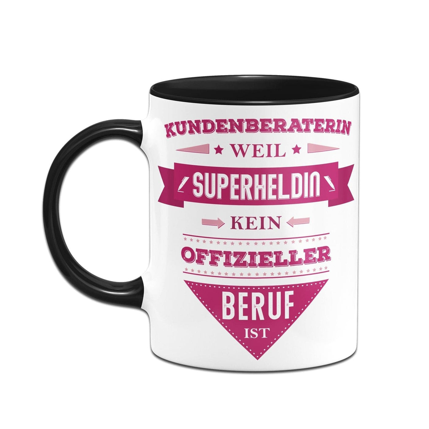 Bild: Tasse - Kundenberaterin, weil Superheldin kein offizieller Beruf ist Geschenkidee