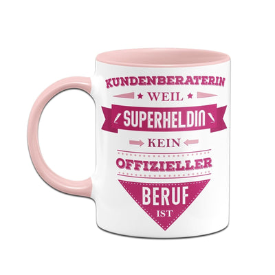 Bild: Tasse - Kundenberaterin, weil Superheldin kein offizieller Beruf ist Geschenkidee