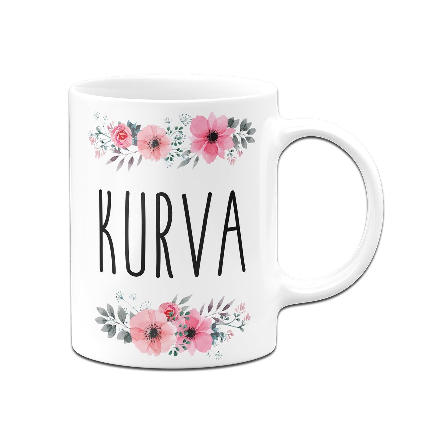 Bild: Tasse - Kurva - (tschechisch) Geschenkidee