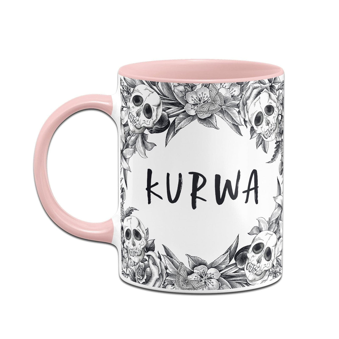 Bild: Tasse - Kurwa - Skull Statement Geschenkidee