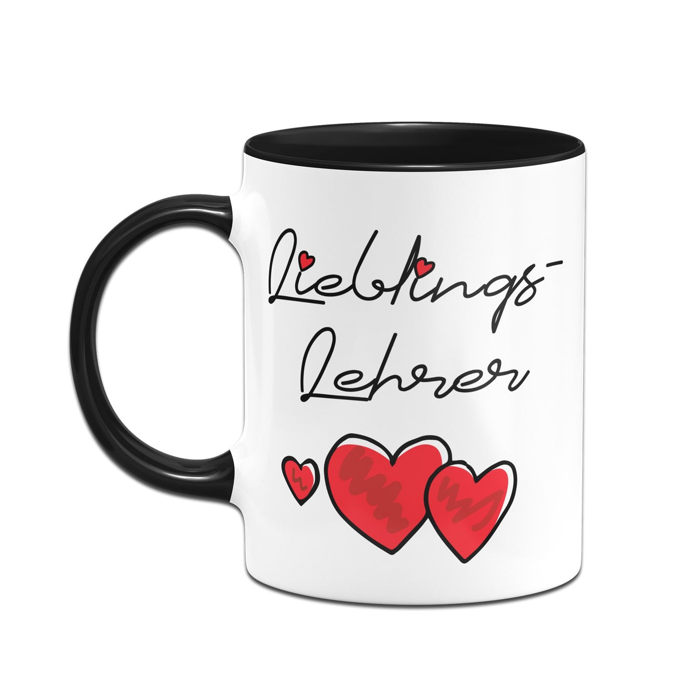 Bild: Tasse - Lieblings-Lehrer (Herzen) Geschenkidee