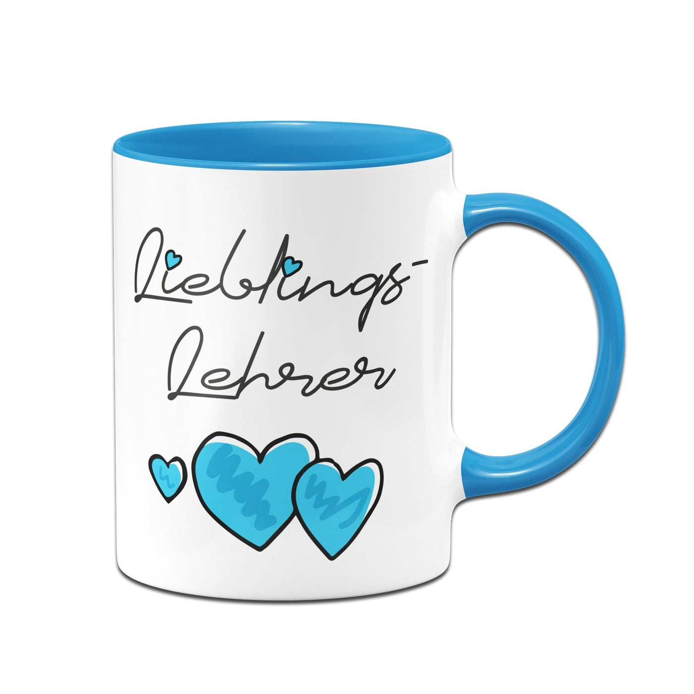 Bild: Tasse - Lieblings-Lehrer (Herzen) Geschenkidee