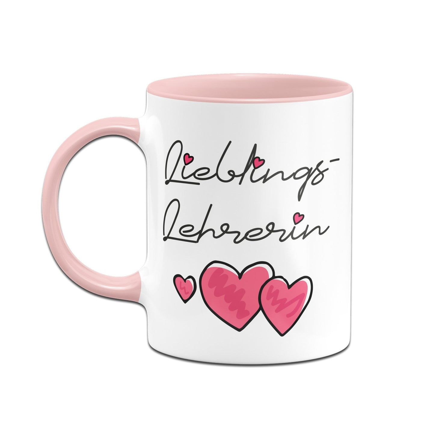 Bild: Tasse - Lieblings-Lehrerin (Herzen) Geschenkidee