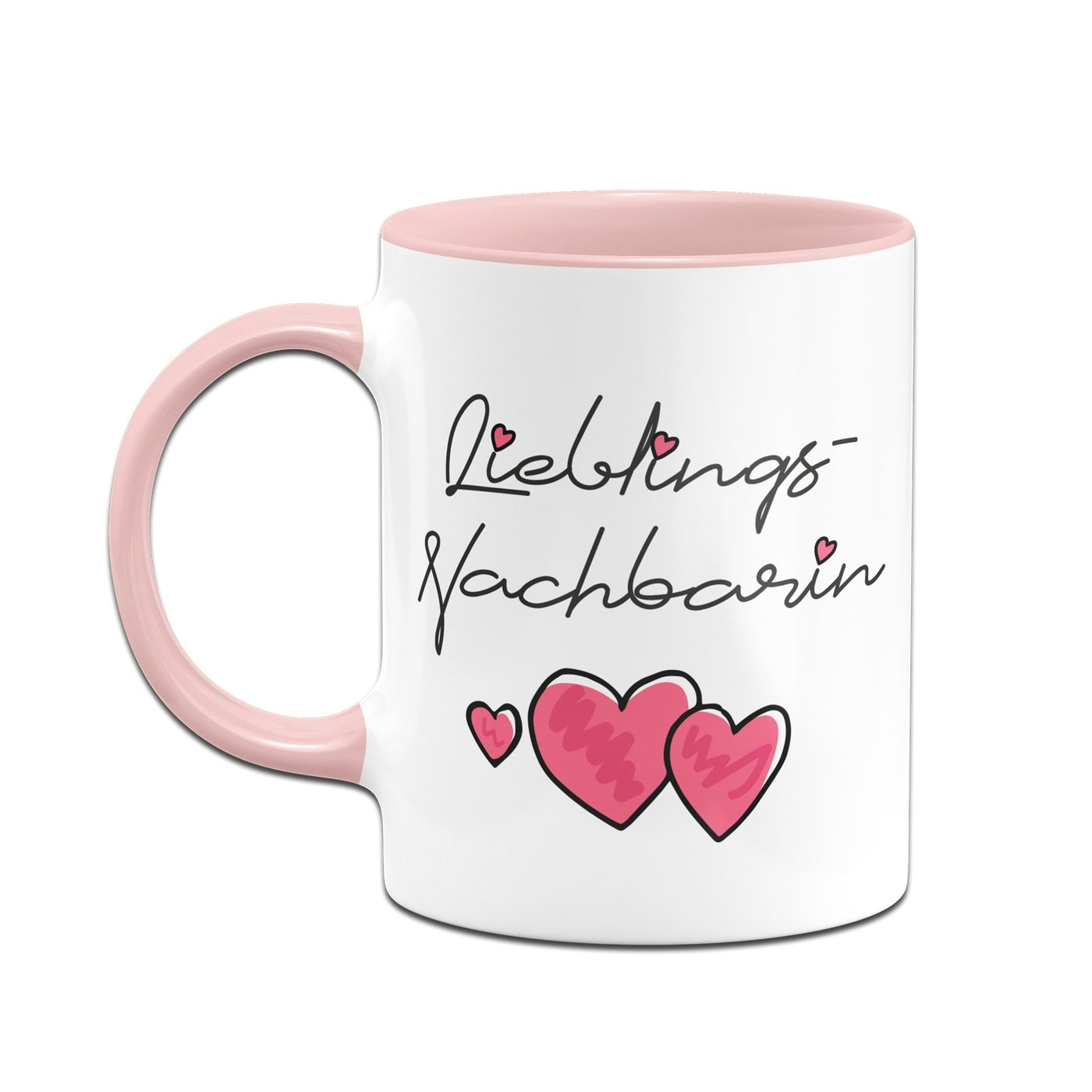 Bild: Tasse - Lieblings-Nachbarin (Herzen) Geschenkidee