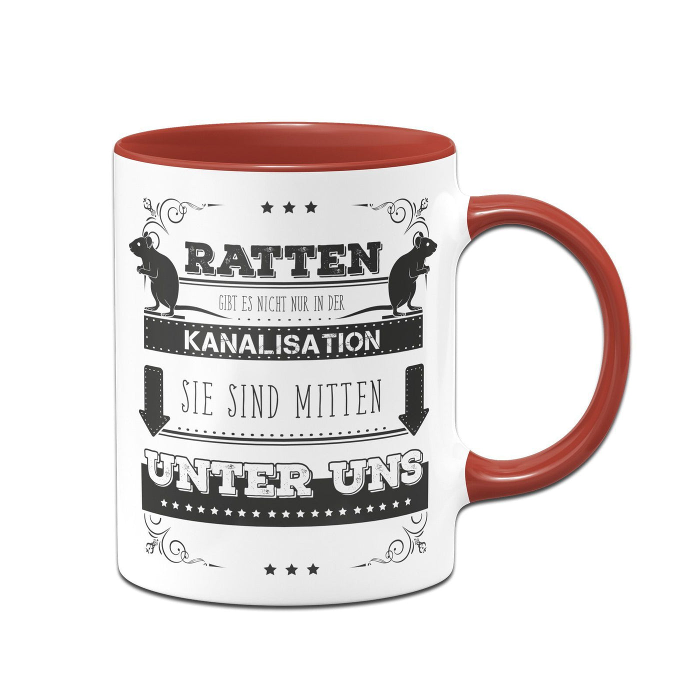 Bild: Tasse - Ratten Sie sind mitten unter uns Geschenkidee