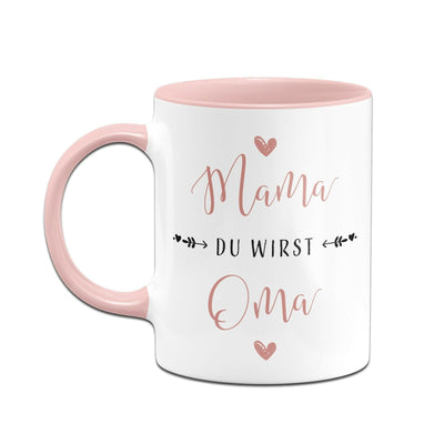 Bild: Tasse - Mama du wirst Oma V2 Geschenkidee