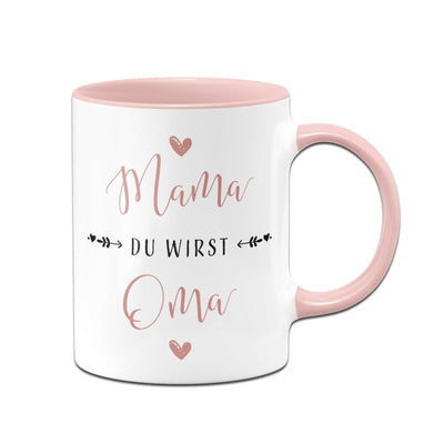 Bild: Tasse - Mama du wirst Oma V2 Geschenkidee