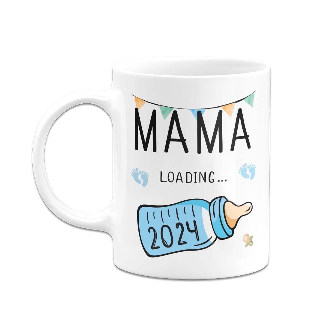 Bild: Tasse - Mama loading mit Babyflasche Geschenkidee